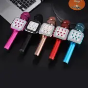Wireless Bluetooth Microphone Mic Handheld LED Karaoke Condenser Speaker new