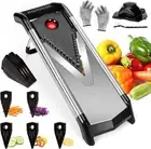Easy to Use Adjust 1.5MM-7MM Mandoline Slicer Julienne Potato Chips Dicer Cutter