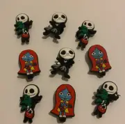 Shoe Charms for Croc Set of 9 Nightmare Before Christmas Sally Jack |