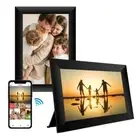 Frameo 10.1'' Digital Black Photo Picture Frame, WiFi with 64GB Memory, Auto-...