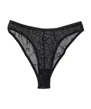 Mesh spliced underwear L,M black