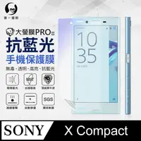 在飛比找PChome24h購物優惠-【O-ONE】Sony X Compact .全膠抗藍光螢幕