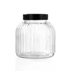 Lemon & Lime Brooklyn 3L/19cm Glass Jar Container Food Storage w/ Lid Clear