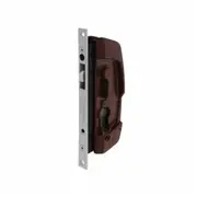 Austral Sliding Security Screen Door Lock Murray Brown SD7/BR