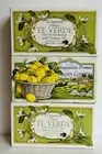 La Saponeria Firenze ~ Green Tea & Lemon Scented Soap 10.5 oz Each