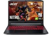 Acer Nitro 5 AN515-55-53E5 Gaming Laptop | Intel Core i5-10300H | NVIDIA GeForce RTX 3050 GPU | 15.6" FHD 144Hz IPS Display | 8GB DDR4 | 256GB NVMe SSD | Intel Wi-Fi 6 | Backlit Keyboard