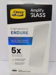 Otterbox Amplify Glass Antimicrobial Blue Light Screen Protector For Iphone 14