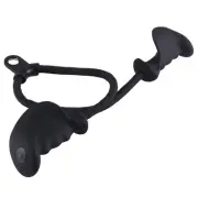 1X(Ergonomic Triceps Rope Pull Down with -Slippery Natural Rubber Grip for1478
