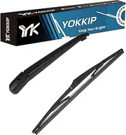 YOKKIP Back Windshield Wiper, Replacement for Mazda CX-5 2013-2023 All Season Rear Window Wiper Arm Blade Cover Assembly