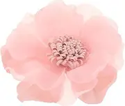 [Healeved] Chic Fabric Brooch Pin for Women Elegant Simulation Chiffon Flower Accessory Stylish French Design for Clothing Fashion Outfits