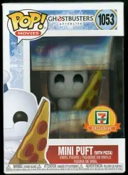 MINI PUFT W/ Pizza Ghostbusters Afterlife FUNKO POP! #1053 7-11 Eleven Exclusive