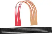 Thickened Pong Racket Edge Tape 10 Pcs Adhesive Strip for Table Tennis Bat Anti-Collision Sponge for Sports