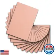 Rainbow Light Orange Glitter HTV 12 PCS 12" x 10" Bundle Sheets Heat Transfer