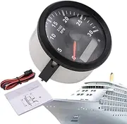 Tachometer Gauge,Waterproof 0-3000 RPM 85mm Marine Tachometer - Waterproof Outboard Boat RPM Tachometer Gauge for Marine Car Boat Yacht