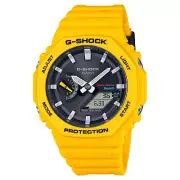 Casio G-SHOCK GA-B2100C-9AER Yellow Watch Original Dual Time 45mm Sports