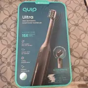 quip Ultra Next Generation Smart Sonic Electric Toothbrush - Onyx