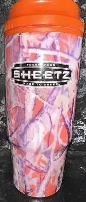 NWOT Frsh Food Sheetz Made To Order Orange Camouflage Funny *2nd Pic Shows Flaw