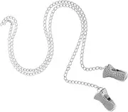 Glasses Chain Clip Glasses Strap Sun Glasses Eyeglass Chain Eyeglass Holder Lanyards Glasses Cord Eye Glasses Holders Around Neck Women Glasses Lanyard Eyeglasses Chain Silver Iron Generic