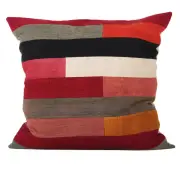 Kilim Pillow Cover Patchwork 27.95" x 27.95" VINTAGE FREE Fast Shipment 07130