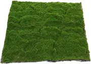 Totority Realistic Artificial Moss Mat Maintenance Plant Decor for Crafts Landscaping Soft Fake Grass for Outdoor Indoor Use for DIY Projects Home Decor