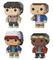 Stranger Things - 8-Bit Kids US Exclusive Pop! 4-Pack [RS]