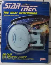 Vintage 1988 Star Trek Next Generation GALOOB Die Cast Enterprise-Case Fresh MOC