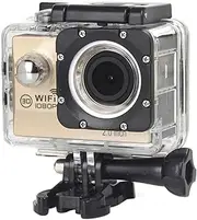 Action Camera Accessory Gopro Accessories H16 1080P Portable WiFi Waterproof Sport Camera, 2.0 inch Screen, Generalplus 4248, 170 A+ Degrees Wide Angle Lens, Support TF Card(Black) DJI New Action