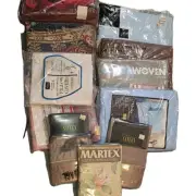 Lot Of Vintage Bed Linens Pepperell ,UTICA YSL , WAMSUTTA , MATRIX NEW IN WRAP
