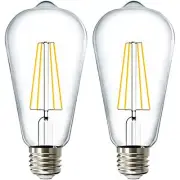 Sunco 2 Pack Dusk to Dawn Light Bulbs LED 2 Count (Pack of 1) 2700k Soft White