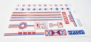Original Meccano Space 2501 Set Decal Sheet