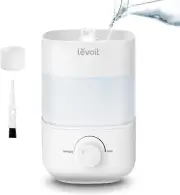 LEVOIT Top Fill Humidifier, 2.5L Tank, BPA Free, 28Db Quiet Cool Mist , 25H
