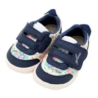 在飛比找蝦皮商城優惠-日本 IFME 機能童鞋 魔鬼氈 碎花 運動鞋 小童 海軍藍