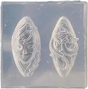 Meiliyizu Nail Art Silicone Mold Beautiful 3D Nails Molds Dragon Year Nail Stencils Sculpture Mould s for Manicurists, As the pictures shown