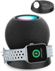 HomePod mini Holder Stand, Anti Slip Compatible with Apple Watch & HomePod Mini