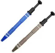 Pick Up Tool, 2 Pcs IC Chips Grabber with 4-Claw, Beads Gems Parts Claw Picker