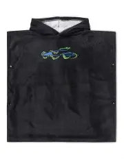 [Quiksilver] Hoody Towel in Jet Black