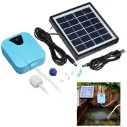 Solar Powered Panel Air Oxygenator Pond Fish Tank Water Garden Air Pump Outdoor