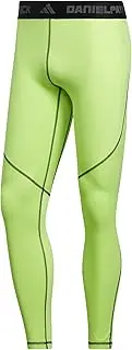 [adidas] Men's Daniel Patrick & James Harden Basketball Tights, Signal Green