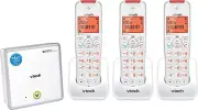 Comfort Cordless Bundle - NBN Ready Phone System - 3 Handsets - White