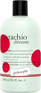 philosophy pistachio dreams hydrating shower gel, bubble bath, & shampoo