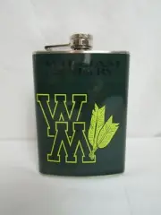 William & Mary University Stainless Steel 8oz. Hip Flask FB5WM