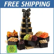 Kosher Certified Gourmet Gift Basket of Nuts & Dried Fruits - Thoughtful Gesture