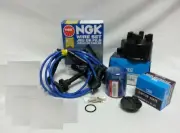 OEM Cap-Rotor-NGK Wires-Oil Filter Tune Up Kit 93-01 for Honda Prelude (for: Honda)