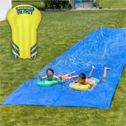 BACKYARD BLAST Giant Water Slide for Adults and Kids - Heavy Duty Large Slip ...