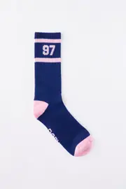 [Body] Body - Active Tube Sock - 97 heritage blue marle/blushing bride OS 97 HERITAGE BLUE MARLE/BLUSHING BRIDE