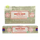 Satya White Sage Nag Champa Incense Stick 12 pack of 15g, 180g