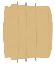 1965-68 Mustang Fastback; Reproduction Vinyl Headliner; Moonskin/Crater; Tan (for: Ford)