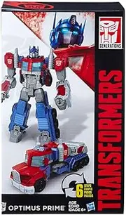 TRANSFORMERS Optimus Prime 11" Converting Robot Figure - Generations - Kids Toys - Ages 6+