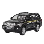 Catzon 1:32 CRUISER Alloy Car Model with Pull-Back Functionality and Sound Light Effects-Black