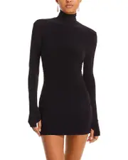 Norma Kamali Pickleball Ruched Mini Dress